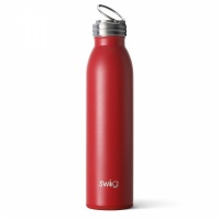 Crimson Red 20oz or 590ml Water Bottle By SWIG